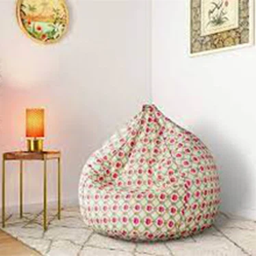 جلد صندلی کیسه حبوبات چاپ شده داخلی